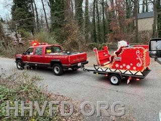 Special Unit with Santa Quartering Away